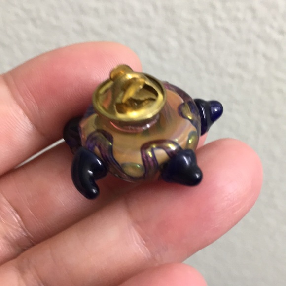 🖤Italy sea turtle glass art pin - Picture 7 of 15